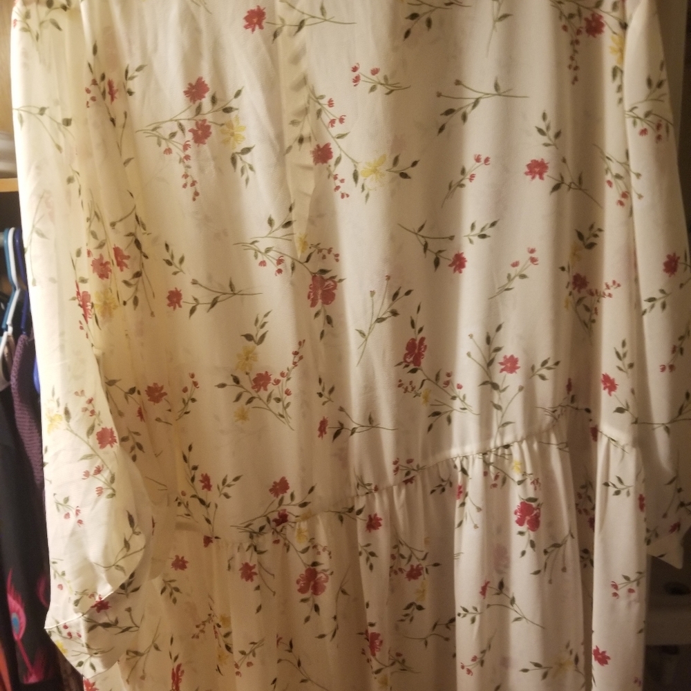 Hi-low blouse